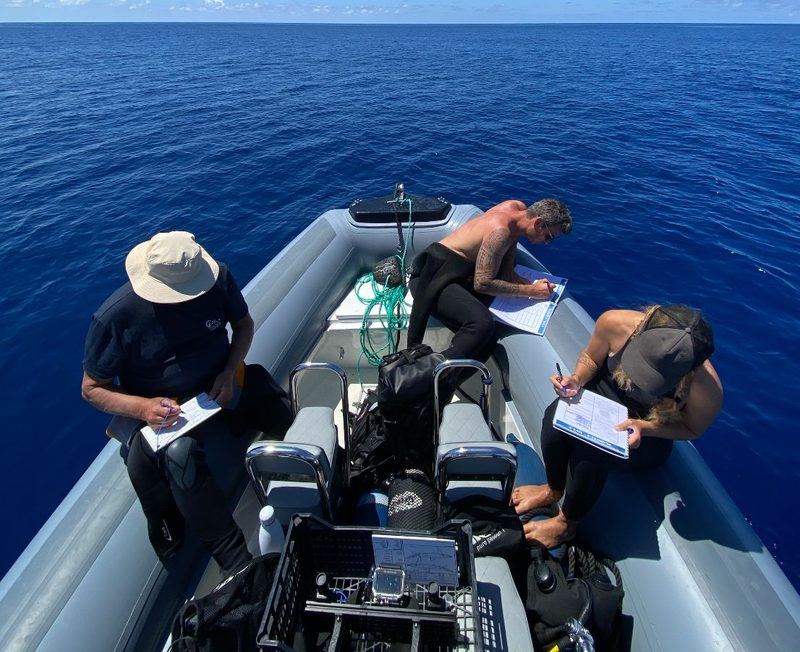 Recording data on board